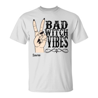 Personalized Witch Fall Halloween T Shirt - Thegiftio UK