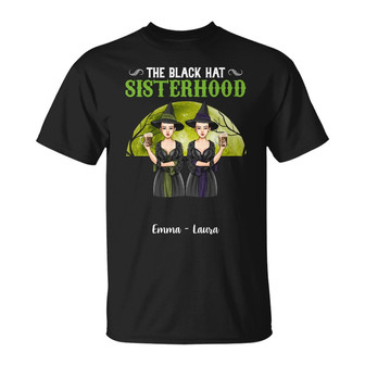 Personalized Witch Friends Fall Halloween T Shirt - Thegiftio UK