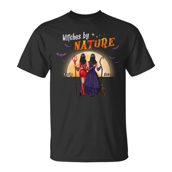 Personalized Witch Friends Fall Halloween T Shirt - Thegiftio UK