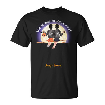 Personalized Witches Friends Fall Halloween T Shirt - Thegiftio UK