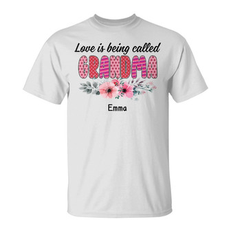 Personlized Grandma Love T Shirt - Thegiftio UK