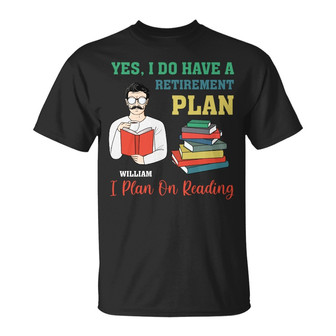 Plan On Reading Personalized Sweatshirt - Gift for Retirees - Thegiftio UK