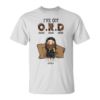 Reading Chibi Girl I've Got ORD Custom T-Shirt - Thegiftio UK