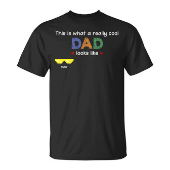 Really Cool Dad Looks Like Custom T-Shirt - Gift for Dad - Thegiftio UK