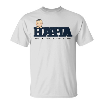 Retro Papa Personalized T-Shirt - Birthday Gift for Dad - Thegiftio UK