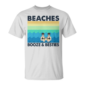 Salty Lil' Beaches Custom T-Shirt - Gift for Best Friends - Thegiftio UK