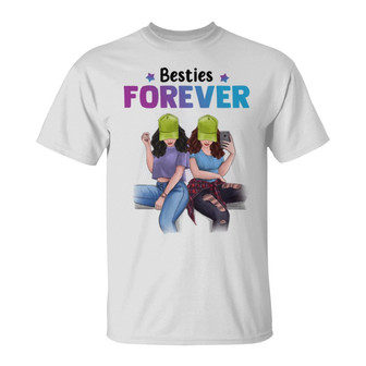 Selfie Bestie Colorful Custom T-Shirt - Gift for Family - Thegiftio UK