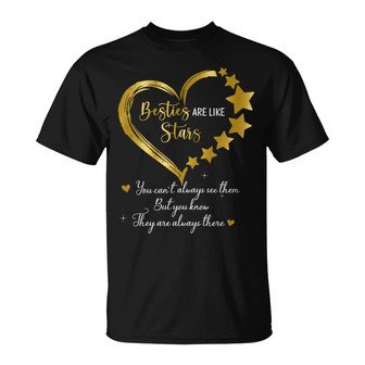 Sisters Besties Like Stars Custom T-Shirt - Gift for Sisters - Thegiftio UK