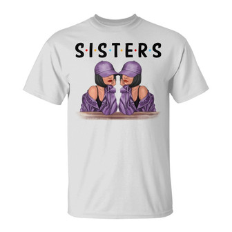 Sisters Fashion Girl Personalized T-Shirt - Gift for Sister - Thegiftio UK