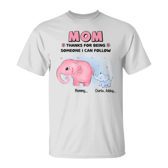 Thanks For Being Someone I Can Follow Custom T-Shirt - Thegiftio UK