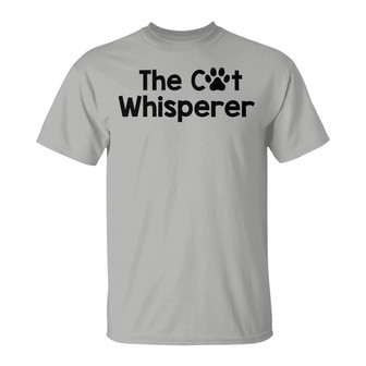 The Cat Whisperer Personalized T-Shirt - Gift for Cat Lovers - Thegiftio UK