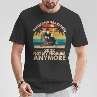 The Legend Has Retired Personalized T-Shirt - Thegiftio UK