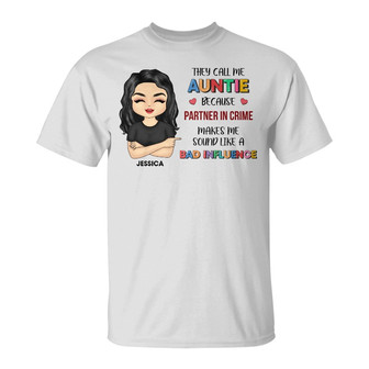 They Call Me Mother Grandma Auntie Custom T-Shirt - Thegiftio UK