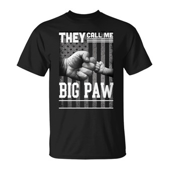 They Call Me Papa Nation Flag Custom T-Shirt - Gift for Dad - Thegiftio UK