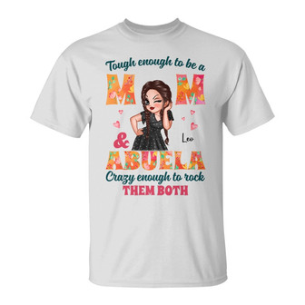 Tough Enough To Be Mom Custom Shirt - Gift for Grandma - Thegiftio UK