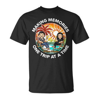 Traveling Couple Making Memories Personalized T-Shirt - Gift - Thegiftio UK