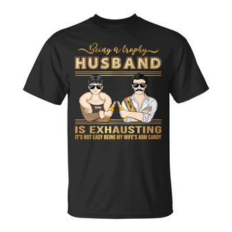 Trophy Husband Personalized Sweatshirt - Gift for Couples - Thegiftio UK