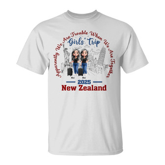 We Are Trouble Together Custom T-Shirt - Gift for Bestie - Thegiftio UK