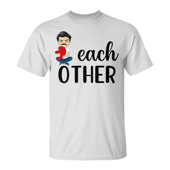 We Complete Each Other Custom T-Shirt - Gift for Couples - Thegiftio UK