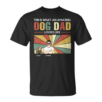 What An Amazing Dog Lover Custom T-Shirt - Gift for Dog Moms - Thegiftio UK