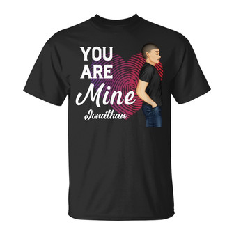 You Are Mine I Am Yours Custom T-Shirt - Gift for Couple - Thegiftio UK