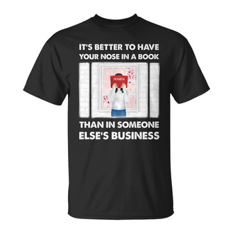 Your Nose In A Book Custom Hoodie - Gift for Book Lovers - Thegiftio UK