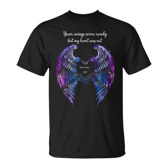 Your Wings We're Ready Sparkling Custom T-Shirt - Gift - Thegiftio UK