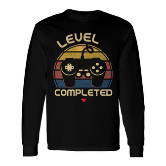 Anniversary Retro Video Game Custom Long Sleeve Shirt - Family Gift - Thegiftio UK