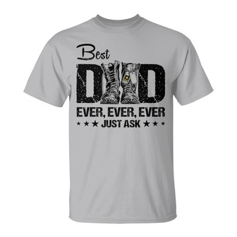 Army Best Dad Ever Custom T Shirt - Unique Gift for Dad - Thegiftio UK