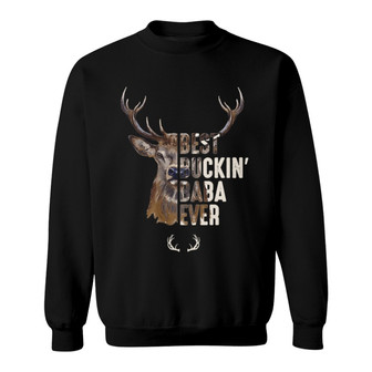 Best Buckin Dad Grandpa Deer Hunting Custom Sweatshirt - Gift - Thegiftio UK