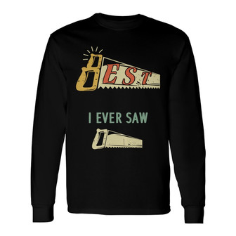 Best Grandpa We Ever Saw Personalized Long Sleeve Shirt - Gift for Dad - Thegiftio UK