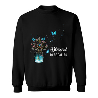 Blessed To Be Called Grandma Butterfly Custom Sweatshirt - Gift - Thegiftio UK