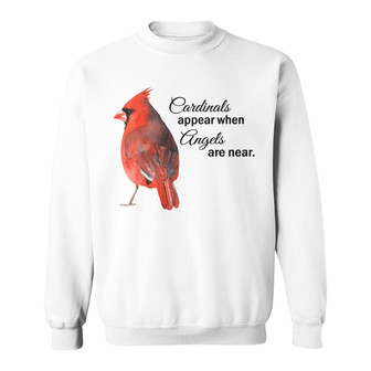 Cardinal Appears Memorial Personalized Sweatshirt - Gift - Thegiftio UK