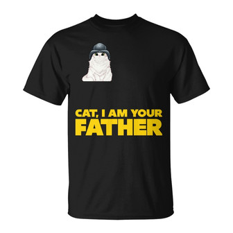Cat I Am Your Father Custom T-Shirt - Father's Day Gift - Thegiftio UK