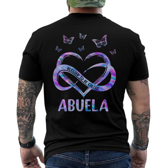 Colorful Heart Infinity Butterfly Custom Back Print T-Shirt - Thegiftio UK