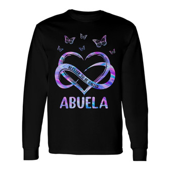 Colorful Heart Infinity Butterfly Custom Long Sleeve Shirt - Thegiftio UK