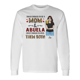 Crazy Enough To Rock Both Titles Personalized Long Sleeve Shirt - Thegiftio UK