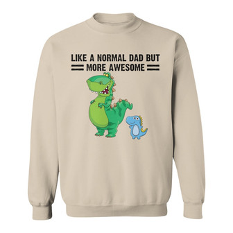 Daddy Grandpa Uncle Dinosaur Custom Sweatshirt - Gift for Dad - Thegiftio UK