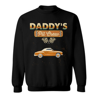 Daddy Pit Crew Personalized Sweatshirt - Gift for Dad - Thegiftio UK