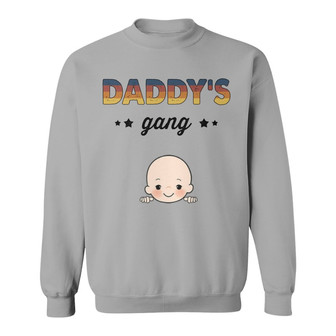Daddy's Gang Custom Sweatshirt - Perfect Gift for Dad - Thegiftio UK