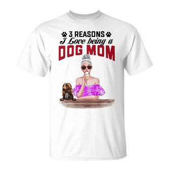 Dog Mom Custom Shirt - Great Gift for Dog Lovers Everywhere - Thegiftio UK