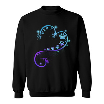 Dog Mom Heart Splash Personalized Sweatshirt - Gift for Mom - Thegiftio UK
