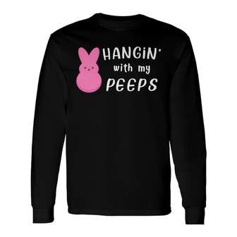 Easter Hanging With My Peeps Custom Shirt - Gift for Family - Thegiftio UK