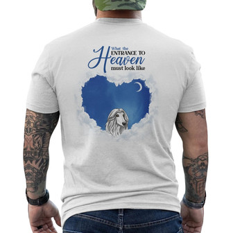 Entrance To Heaven Dogs Cats Custom Back Print T-Shirt - Gift for Dogs - Thegiftio UK