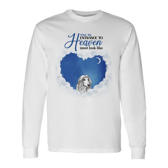 Entrance To Heaven Dogs Cats Custom Long Sleeve Shirt - Gift for Dogs - Thegiftio UK