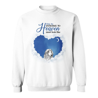 Entrance To Heaven Dogs Cats Custom Sweatshirt - Gift for Dogs - Thegiftio UK