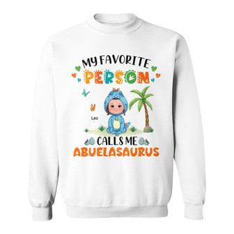Favorite People Call Me Grandmasaurus Custom Sweatshirt - Gift - Thegiftio UK