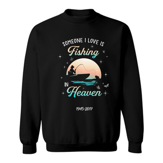 Fishing In Heaven Personalized Sweatshirt - Gift for Fisherman - Thegiftio UK
