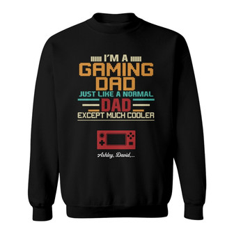 Gaming Dad Cooler Personalized Sweatshirt - Gift for Dad - Thegiftio UK