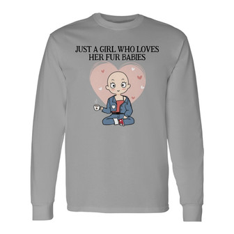 Girl Loves Sleeping Cat And Dog Custom Long Sleeve Shirt - Thegiftio UK